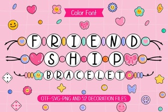 Design a Font for Custom Friendship Bracelets