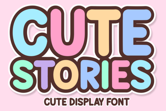 Adopt Cute Stories Fonts for Your Creative Projects