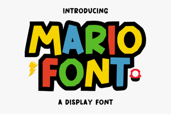 Bring Mario's Iconic Font to Your Projects