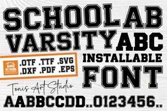 Design Your Team Spirit with a Varsity Font