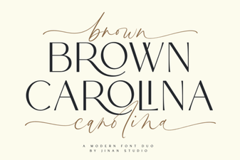 Brown Carolina Duo Font: Tips for Creative Projects